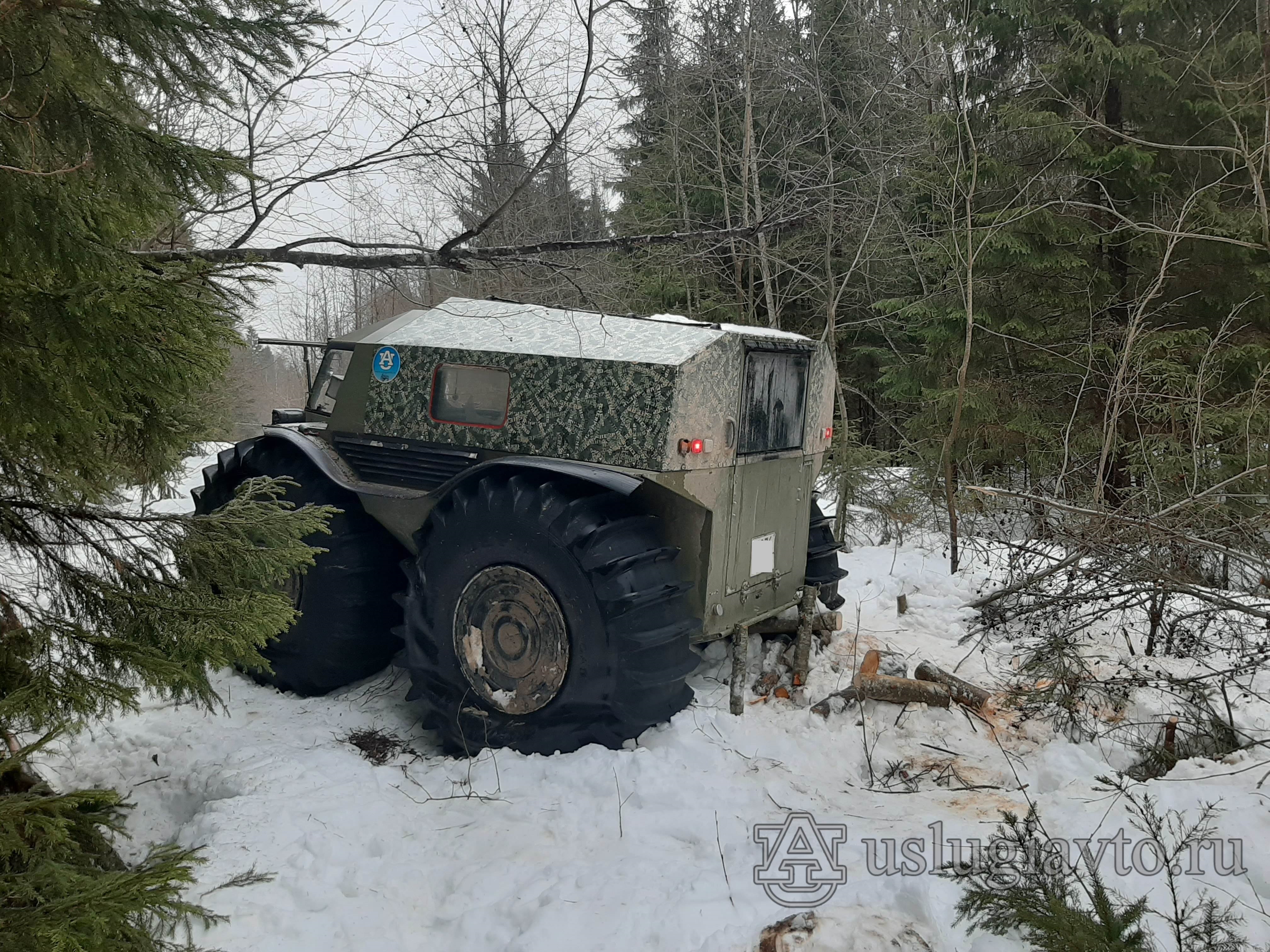 Монтаж колеса на место 