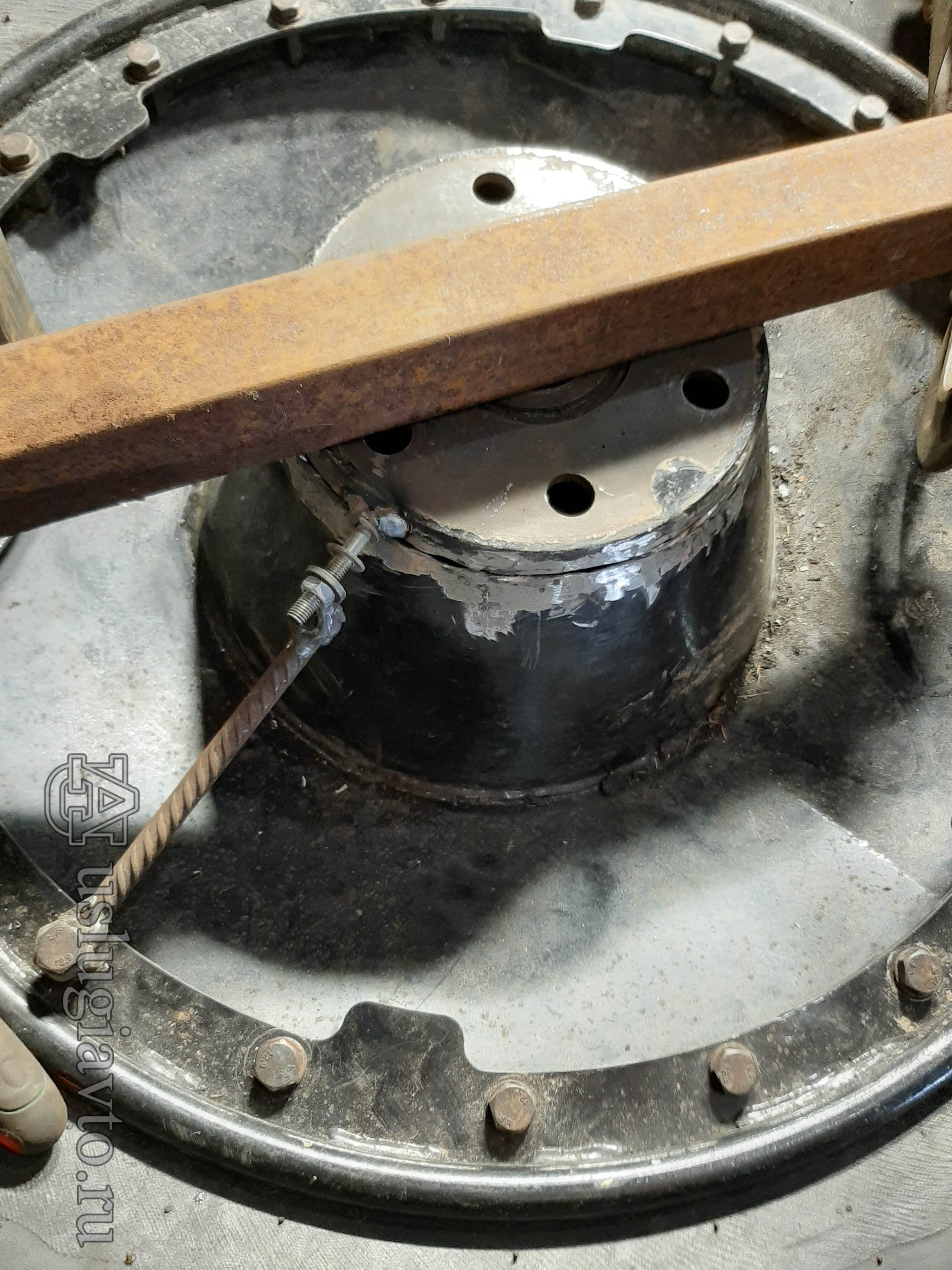 Приспособление для ремонта диска колеса Шерп