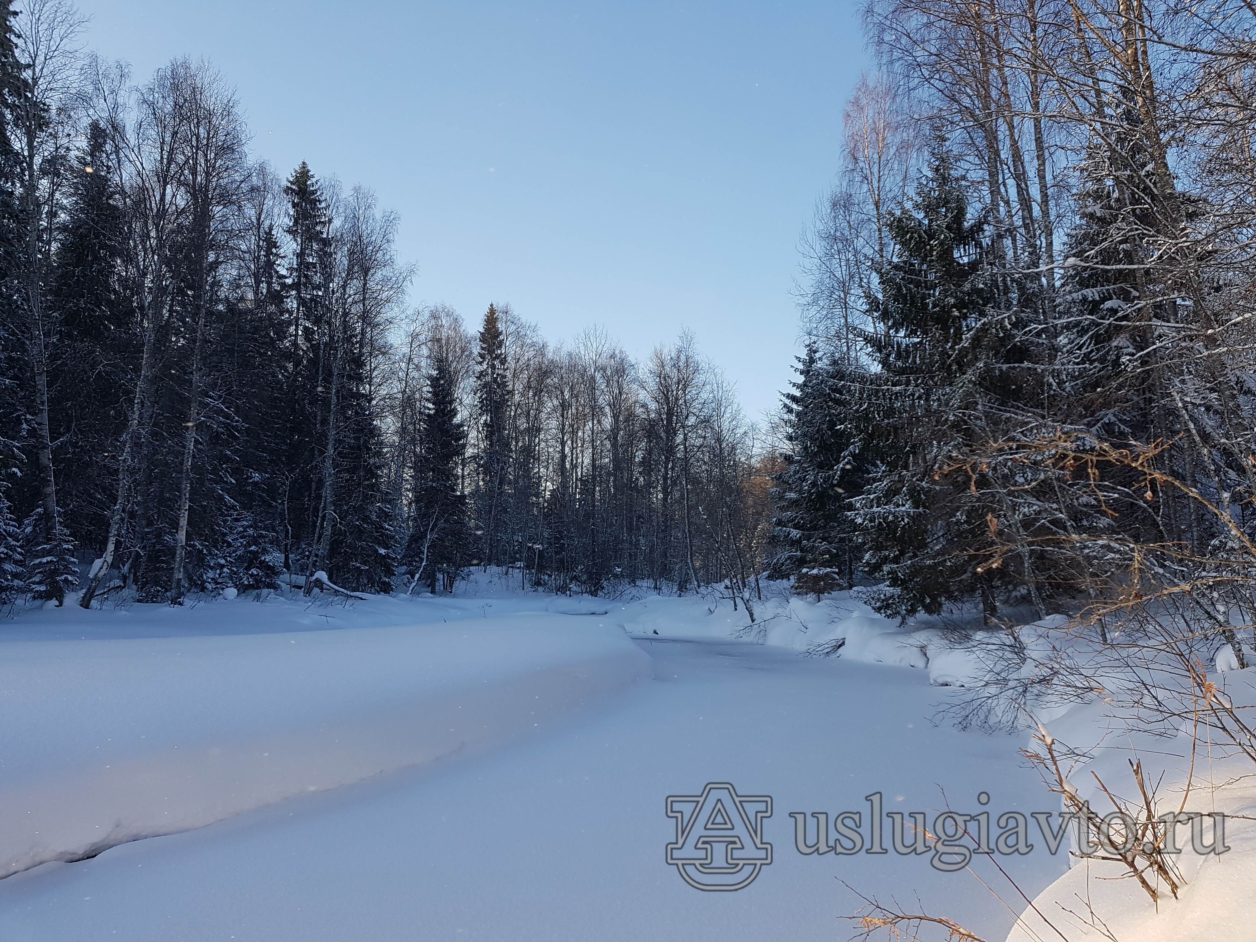 Река по дороге в нойдалу