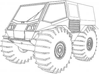 Алексей Гарагашьян запатентовал новую модель вездехода